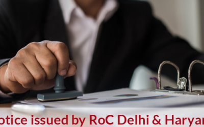 Notices Issued by Registrar of Companies in Form STK-1